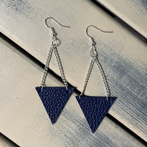 3/$35 Handmade Leather Earrings - Picture 9 of 15
